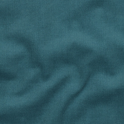 Tissu velours côtelé fin - Bleu sarcelle