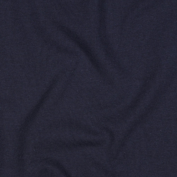Tissu jersey biologique - Uni navy