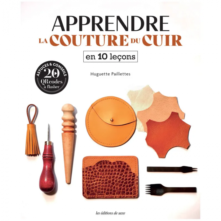 Livre - Apprendre la couture du cuir 10 leçons