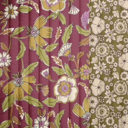 Tissu matelassé coton - Malana & Kashi