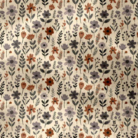 Tissu double gaze - Maddy ecru camel