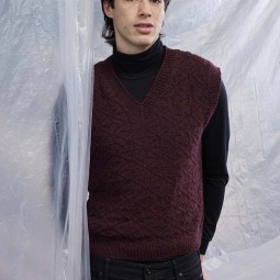 Kit de tricot - Pull Charles - Cashmere premium