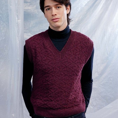 Kit de tricot - Pull Charles - Cashmere premium