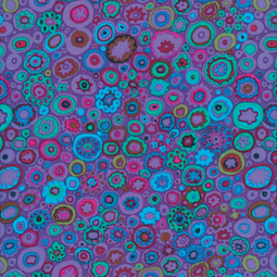 Tissu Kaffe Fassett - Paper Weight GP20 Purple