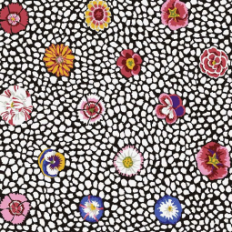 Tissu Kaffe Fassett - White guinea flower GP59 White