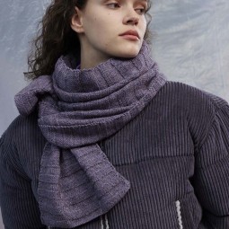 Kit de tricot - Écharpe Fauve - Nomad