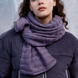 Kit de tricot - Écharpe Fauve - Nomad