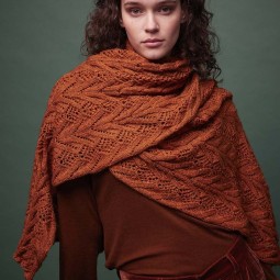 Kit de tricot - Étole Gillian - Nomad