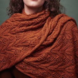 Kit de tricot - Étole Gillian - Nomad