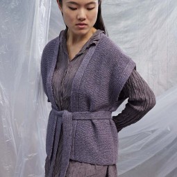 Kit de tricot - Gilet Raven - Nomad