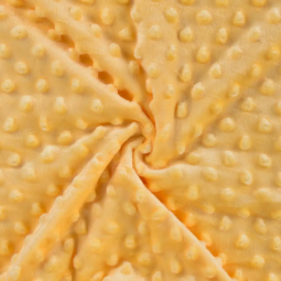Tissu minky - Dots yellow