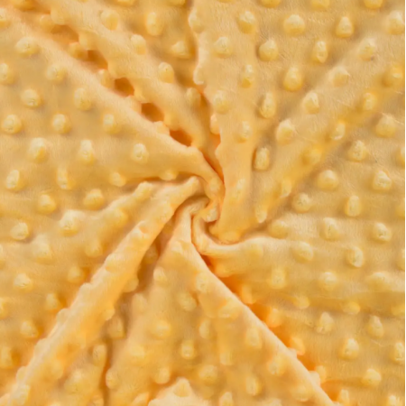 Tissu minky - Dots yellow