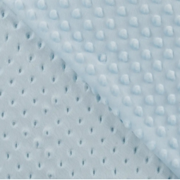 Tissu minky - Dots blue