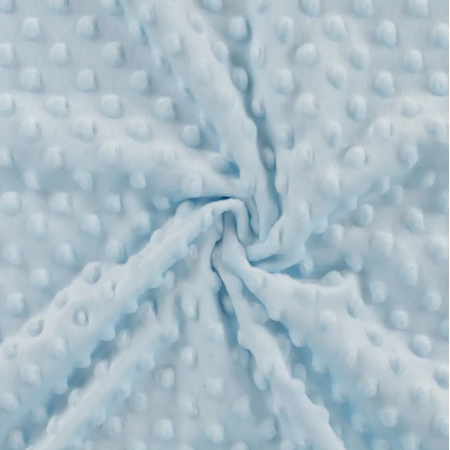 Tissu minky - Dots blue