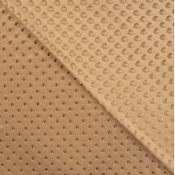 Tissu minky - Dots Moka