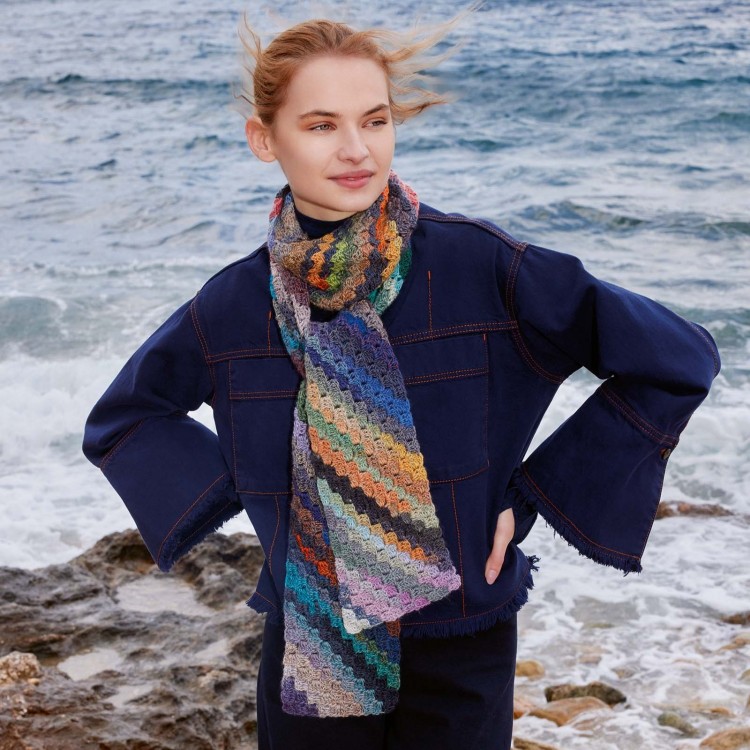 Kit de crochet - Écharpe Zorya - Infinity