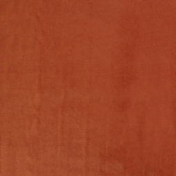 Tissu jersey velours - Orange