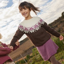 Kit de tricot - Pull jacquard - Basic merino