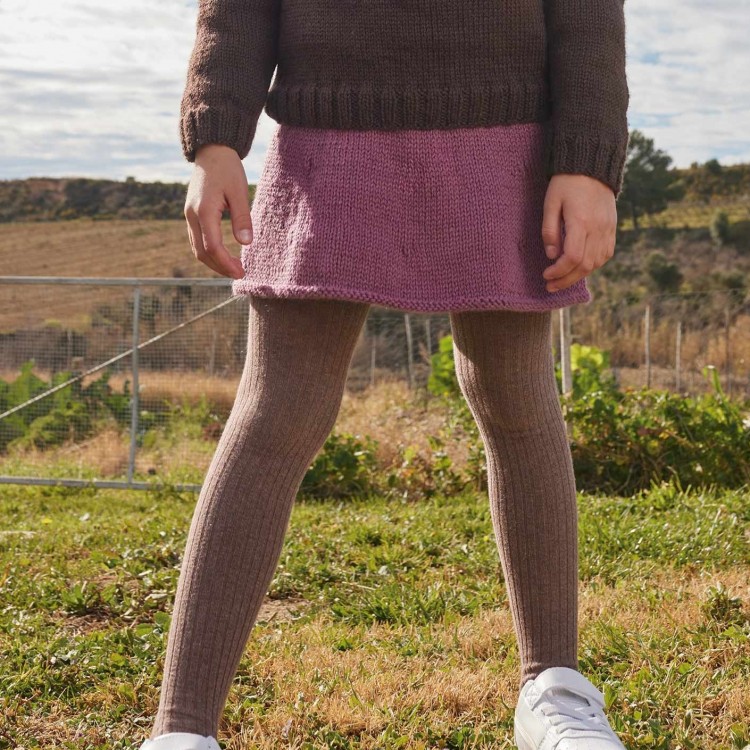Kit de tricot - Jupe en jersey - Basic merino