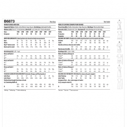 Patron Butterick 6872 - Robe d'été