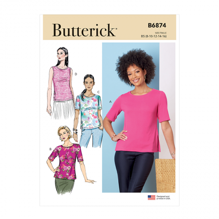 Patron Butterick 6874 - Top