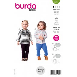 Burda 9203 - Gilet à volants