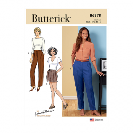Patron Butterick 6878 - Pantalon et short