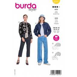 Burda 5711 - Veste rétro