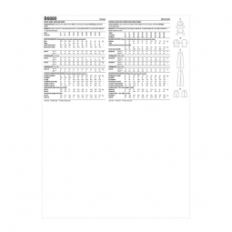 Patron Butterick 6880 - Pantalon et short