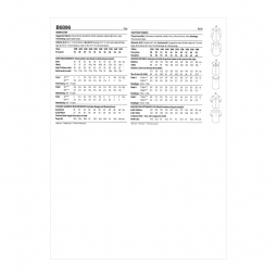 Patron Butterick 6896 - Chemise
