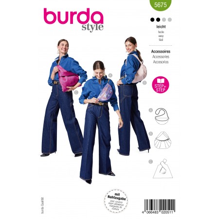 Burda 5675 - Trio de sacs à main