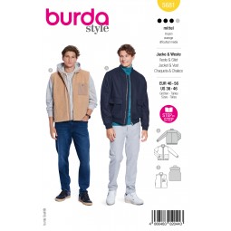 Burda 5681 - Blouson sans manches