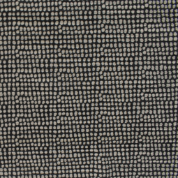 Tissu polyester - Dots black & white