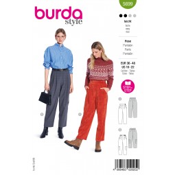 Burda 5699 - Pantalon à pinces