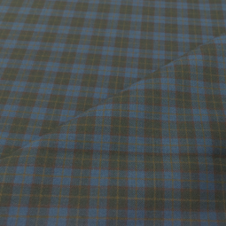 Tissu lainage fin - Royal check