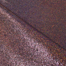 Tissu polyester - Paillette cerise métallique