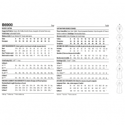 Patron Butterick 6899 - Top