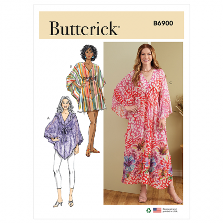 Patron Butterick 6900 - Tunique de plage