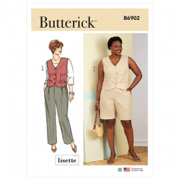 Patron Butterick 6902 - Ensemble costume