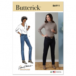 Patron Butterick 6911 - Pantalon jean