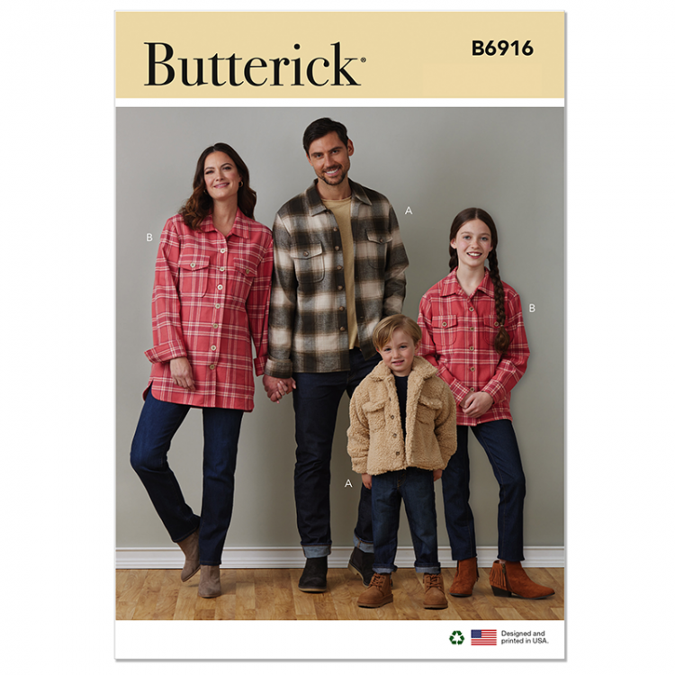 Patron Butterick 6916 - Surchemise