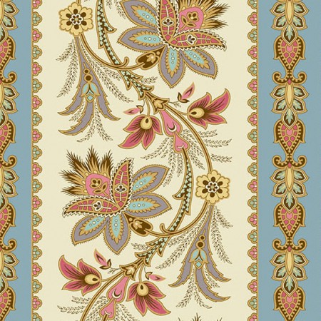 Tissu Max and Louise - Holbrook - Sue Blue