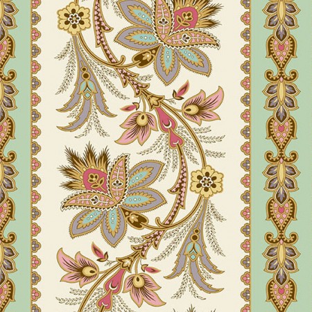 Tissu Max and Louise - Holbrook - Sue minty green