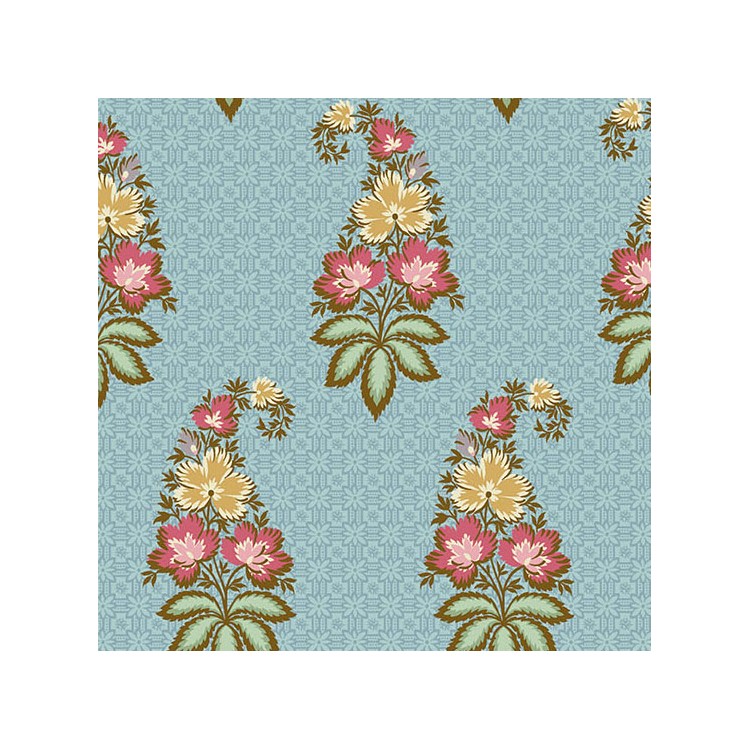 Tissu Max and Louise - Holbrook - Michelle blue