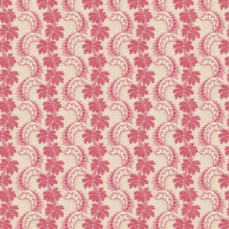 Tissu Max and Louise - Holbrook - Louise raspberry