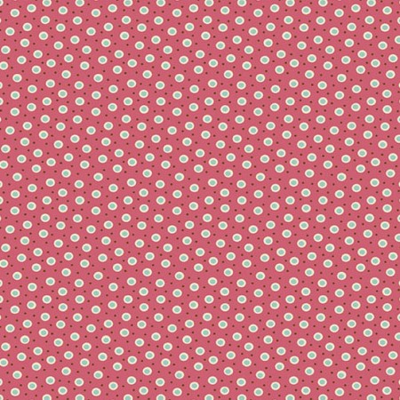 Tissu Max and Louise - Holbrook - Joani raspberry