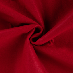Tissu feutrine - Rouge foncé