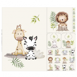 Tissu coton - Safari place