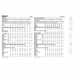 Patron Butterick 6917 - Manteau