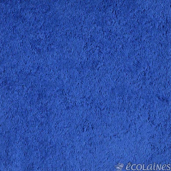 Tissu éponge 440g/m² Bleu roi